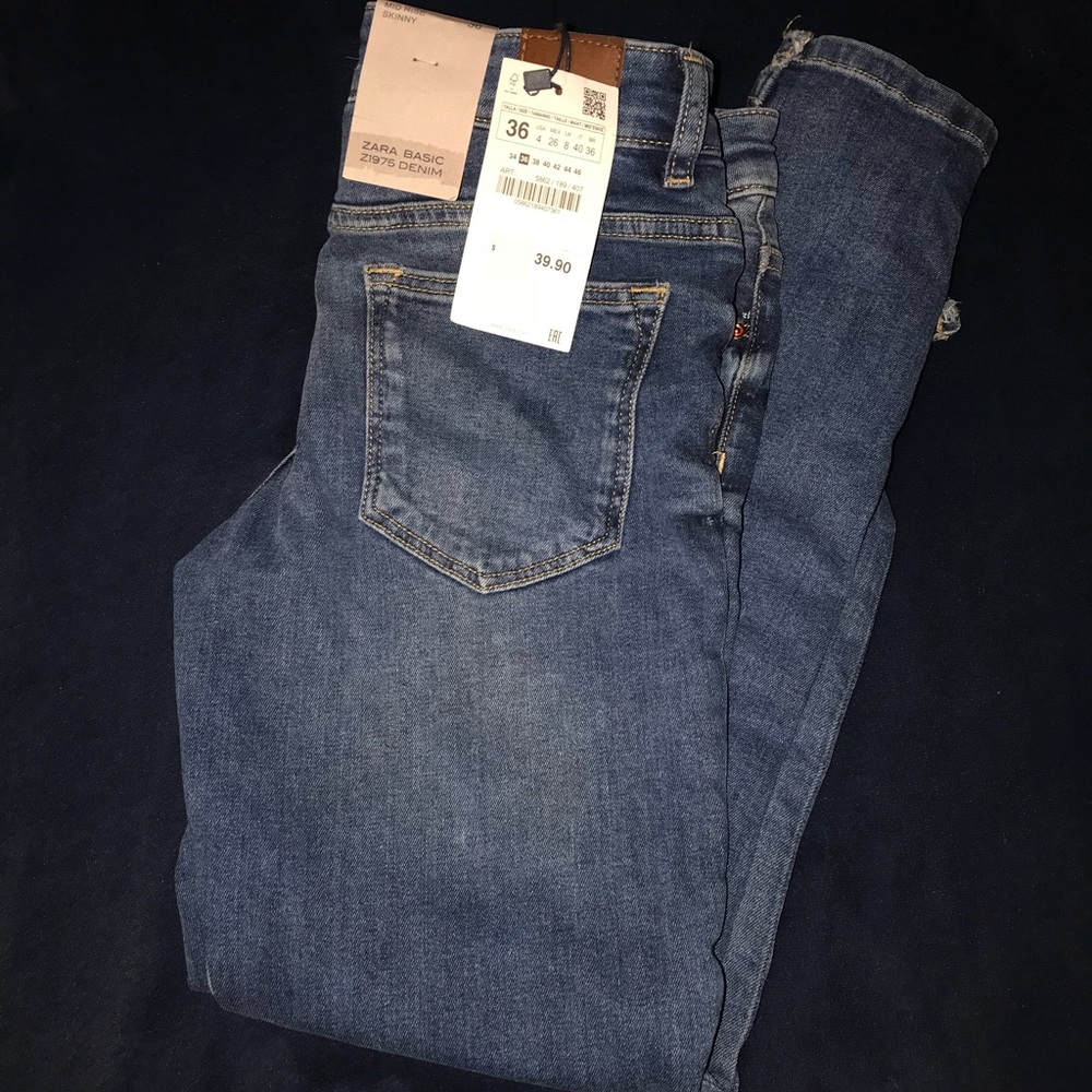 Zara Basic Z1975 Denim Jeans